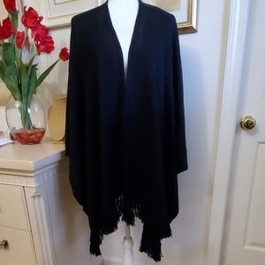 Open Cape with fringe
